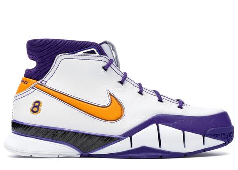 NIKE KOBE 1 PROTRO THINK 16 (CLOSE OUT). #nike #shoes Most Expensive Sneakers, Expensive Sneakers, Gangsta Art, Kobe Bryant Lakers, Kobe Bryant Shoes, Sneakers Drawing, Bryant Lakers, Nike 1, Nike Zoom Kobe