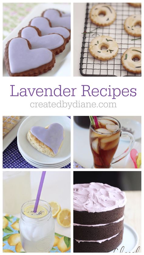 Lavender Creme Brulee, Lavendar Recipe, Lavender Ice Cream Recipe, Floral Desserts, Lavender Dessert Recipes, Lavender Food, Lavender Ideas, Lavender Dessert, Edible Lavender