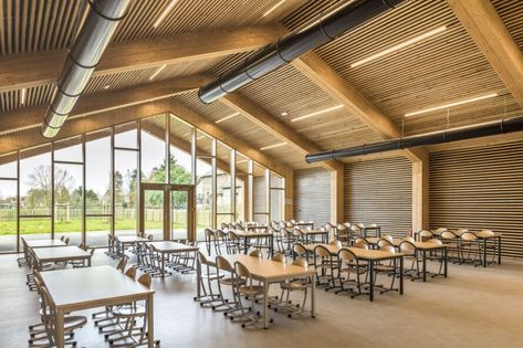 Les Coteaux Fleuris School by HEMAA and Hesters Oyon | Inhabitat - Green Design, Innovation, Architecture, Green Building