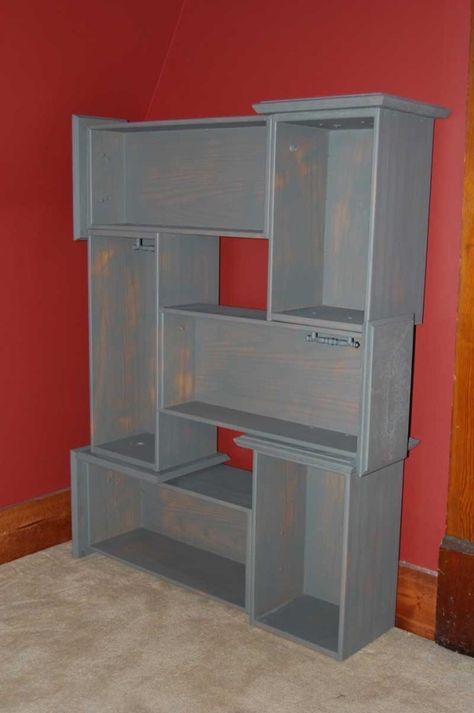 16 fabulous ways to repurpose old dresser drawers - bookcase Old Dresser Drawers, Vanity Drawers, Old Drawers, Old Dressers, Redo Furniture, Repurposed Furniture, Furniture Projects, Dresser Drawers, 인테리어 디자인