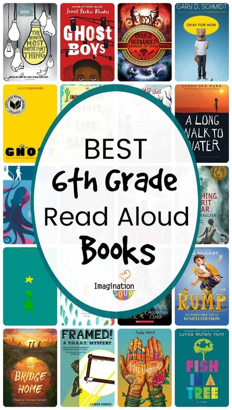 best 6th grade read aloud book list Books To Read In 7th Grade, Reading Challenge For Middle School, Realistic Fiction Books For 7th Grade, Grade 8 Activities, Best Books For 7th Graders, Middle School Read Alouds, 7th Grade Books To Read, Books For Middle School Boys, Best Books For Middle Schoolers