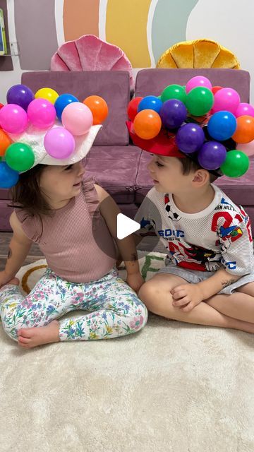 Desiree Blanchard, M.H.K | Baby & Toddler Play | ✨✅STICKY HAT! How cute is this activity?? It’s a simple idea that supports body awareness and midline crossing! Step it up a notch by... | Instagram Cheap Playful Hats For Playtime, Fun Adjustable Hats For Play, Playful Adjustable Hat For Play, Adjustable Fun Hat For Play, Adjustable Playful Baseball Cap For Playtime, Ball Activities For Toddlers, Body Awareness Activities, Midline Crossing, Hat Activity