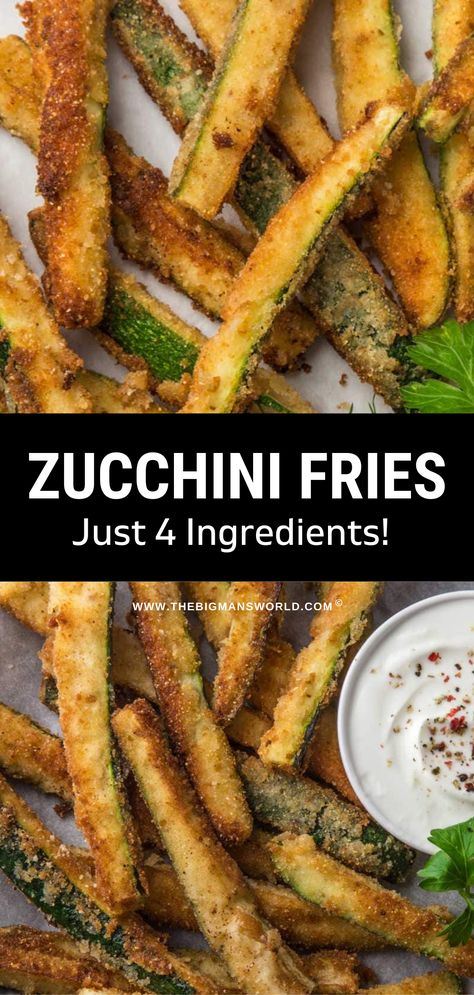 Keto Zucchini Fries, Keto Fries, Healthy Salty Snacks, Fried Zucchini Recipes, Low Carb Zucchini Fries, Parmesan Zucchini Fries, Keto Zucchini, Avocado Fries, Bake Zucchini