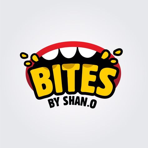 Shan contacted us for logo design and we delivered Snacks Logo Design, Snack Logo Design Ideas, Food Logo Design Ideas Creative, Foodies Logo, Snack Poster, Candy Branding, Snack Illustration, Logo Snack, Snack Logo