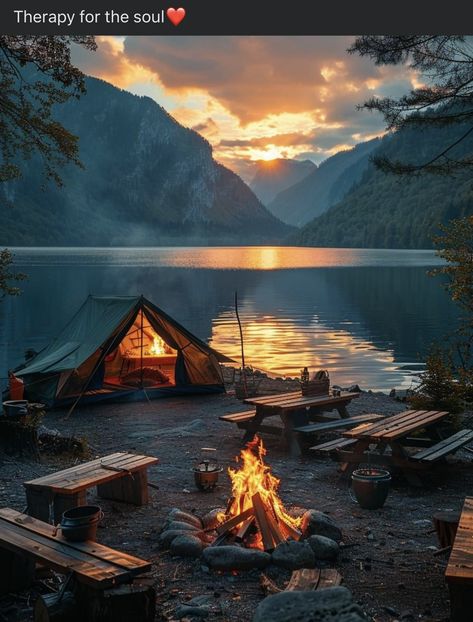 Camping Inspiration, Wild Camping, Pretty Nature, Camping Aesthetic, Bushcraft Camping, Picture Inspiration, Happy Pictures, Camping Glamping, Camping Activities