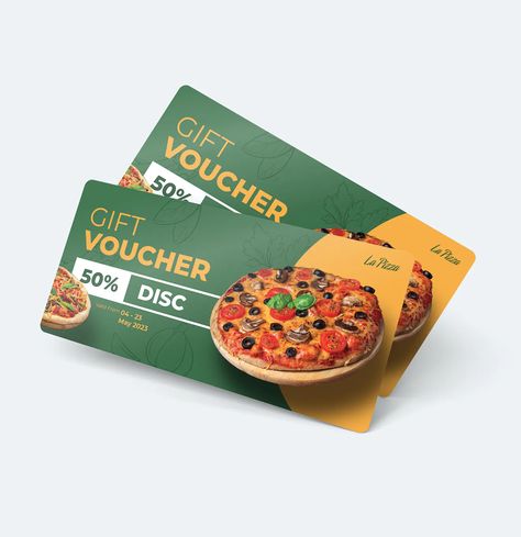 Food Coupon Design Ideas, Gift Card Restaurant, Food Coupon Design, Coupon Design Ideas, Discount Coupon Design, Discount Voucher Design, Voucher Design Coupon, Voucher Design Ideas, Voucher Card