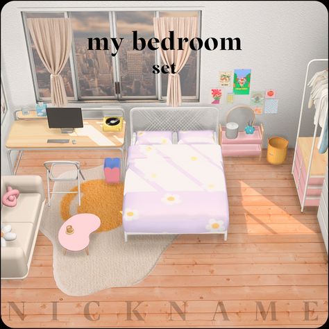 my bedroom set and deco set | nickname_sims4 on Patreon Sims 4 Cc Beach House Furniture Patreon, Ts4 Art Cc, Sims4 Cc Furniture Aesthetic, Sims 4 Kids Room Cc Patreon, Sims 4 Cc Girly Furniture, Sims4 Cc Build, Sims 4 Bedroom Cc Maxis Match, Sims 4 Cc Aesthetic Furniture, Sims 4 Cc Bedroom Patreon