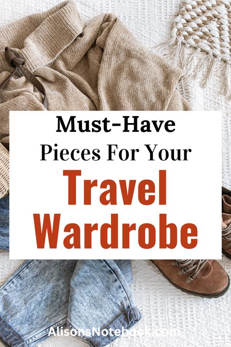 Packing Layers For Travel, Travel Wardrobe Capsule, Travel Capsule Wardrobe Spring, Updated Outfits, Minimalist Travel Packing, Capsule Packing, Fall Travel Wardrobe, Minimalist Travel Wardrobe, Packing Capsule Wardrobe