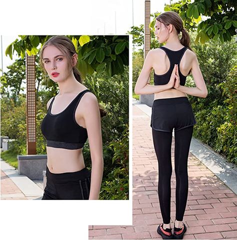 Amazon.com: XPINYT 5pcs Workout Outfits for Women Athletic Sets Sport Suits Yoga Gym Fitness Exercise Clothes Jogging Tracksuits : Clothing, Shoes & Jewelry Yoga Gym, Sports Suit, Athletic Women, Gym Workouts, Jogging, Workout Clothes, Gym, Active Wear, Shoe Jewelry