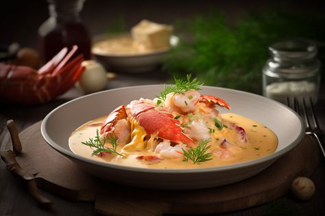 Lobster Newburg is a dish that instantly transforms any meal into a special occasion. Imagine tender lobster meat in a rich, creamy sauce, served over flaky Lobster Newburg Recipes, Lobster Newburg, Shrimp With Lobster Sauce, Deviled Egg Potato Salad, Lobster Sauce, How To Cook Lobster, Lobster Meat, Lobster Recipes, Favorite Side Dish