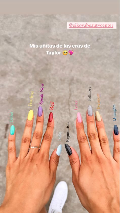 Nails Taylor Swift, Eras Nails, Eras Tour Nails, Nails With Stars, Taylor Swift Nails, Taylor Nails, Eras Tour Ideas, Eras Outfit, Taylor Swift Party