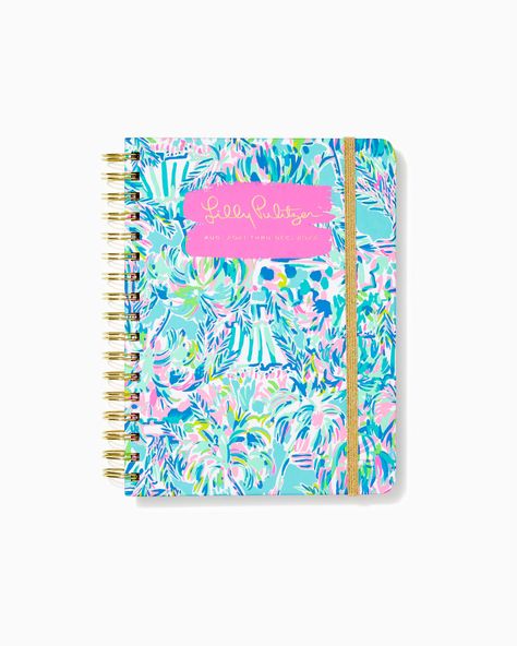 2021-2022 Large Agenda - 17 Month | Lilly Pulitzer Preppy School Supplies, Lilly Pulitzer Prints, Art Interiors, Agenda Planner, Cute Planner, Calendar Pages, Pink Blossom, School Essentials, Pink Parties