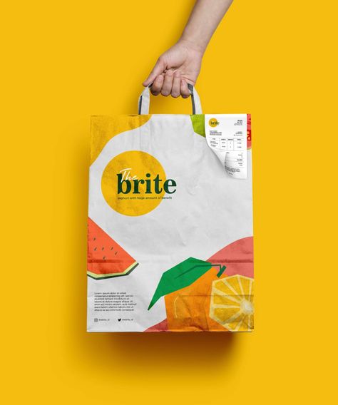 Fruits Graphic Design, Fruit Branding, Yoghurt Packaging, Fruit Logo Design, Fruit Logo, Organic Market, Juice Branding, Fruit Packaging, Creative Package