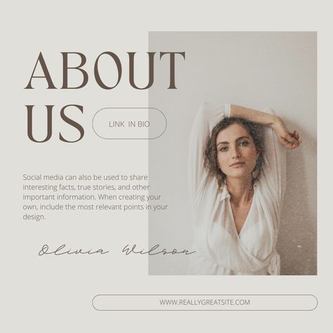 About Us Instagram Post, Webpage Design Layout, Instagram Branding Design, Luxury Real Estate Marketing, Types Of Social Media, Instagram Feed Ideas, Free Instagram, Ig Post, Insta Posts