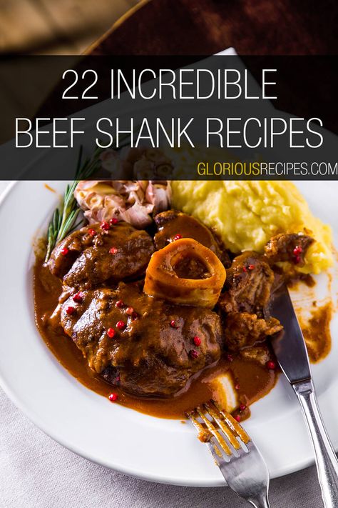 Shank Beef Recipe, Shank Steak Recipes Beef, Beef Shank Bone Recipes, Cross Cut Shank Recipes, Braised Beef Shank Recipe, Shank Recipes Beef, Beef Bone Recipes, Shank Steak Recipes, Beef Shank Cross Cut Recipe