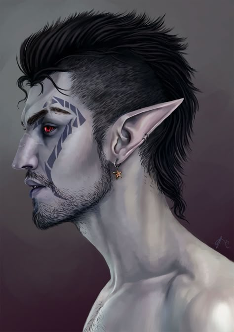 Second time painting him Teldryn Sero Fanart, Dunmer Aesthetic, Skyrim Dunmer, Dunmer Art, Teldryn Sero, Skyrim Followers, Skyrim Characters, Skyrim Oc, Skyrim Armor