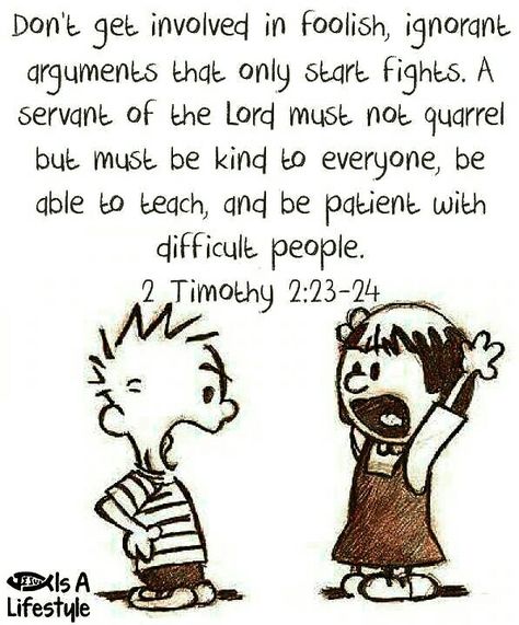 "DON'T ENTERTAIN FOOLS": Don’t get involved in foolish, ignorant arguments that only start fights. ” ❇2 Timothy 2:23 (NLT)❇ ---❀--- #GoodMorningBeautifulPeople 🌞 #HaveABlessedDay 💋 2 Timothy 2 22, Detox Challenge, Be Kind To Everyone, Christian Post, Bible Crafts For Kids, Pure Heart, Faith Love, 2 Timothy, Difficult People