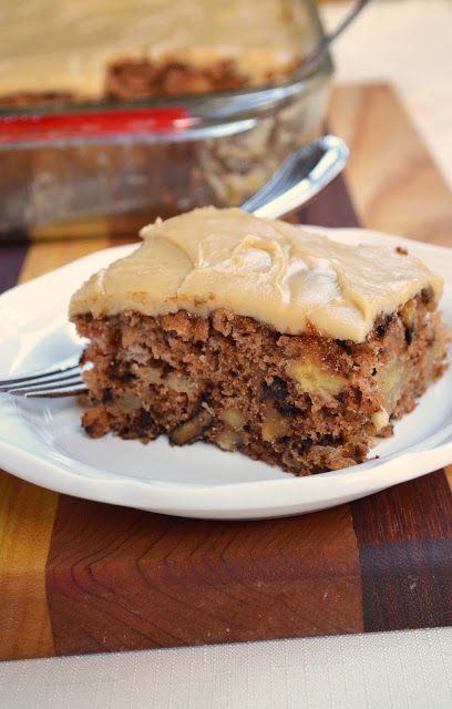 Old Fashioned Apple Cake, Muffins Chocolate Chip, Cake With Frosting, Brown Sugar Fudge, Brown Sugar Frosting, Applesauce Cake, Sugar Frosting, Dessert Aux Fruits, Apple Cake Recipes