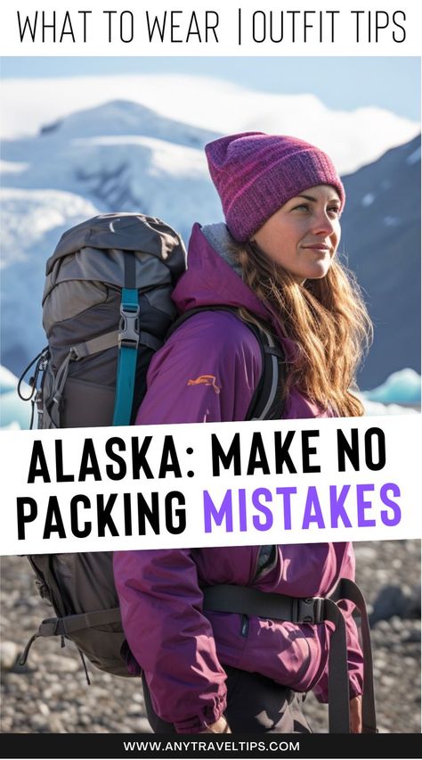 Visiting Alaska? What to wear, packing tips, and essential clothing items. Must-know tips for your next trip. Browse outfit essentials for every Alaska activity: hiking, train rides, whale watching and more. Winter Alaska Outfit, Alaska In August What To Wear, Anchorage Alaska Winter Outfits, Alaska Spring Outfits, Alaska Outfits October, What To Wear To Alaska, What To Wear Whale Watching Outfit, Alaska Cruise Outfits In June For Women, Alaska Hiking Outfit