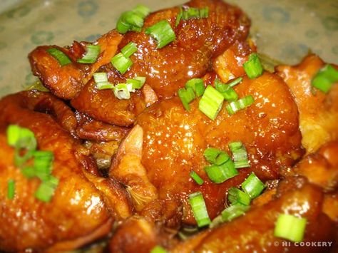 brown) Shoyu Chicken Recipe Hawaii, Chicken Recipes Filipino, Shoyu Chicken Recipe, Shoyu Chicken, Ono Kine Recipes, Soy Sauce Chicken, Hawaiian Dishes, Hawaii Food, Island Food