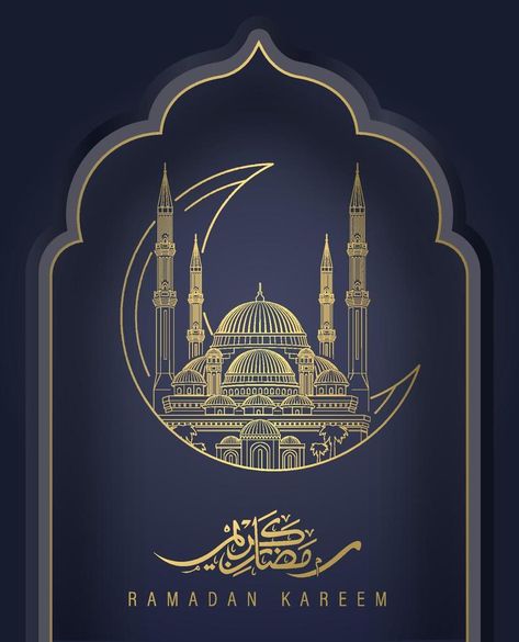 Ramadhan Kareem Design, Line Art Background, Wallpaper Ramadhan, Mosque Vector, Ramadhan Kareem, Ramadan Poster, Aesthetic Pastel Wallpaper, Sports Photos, Free Vectors