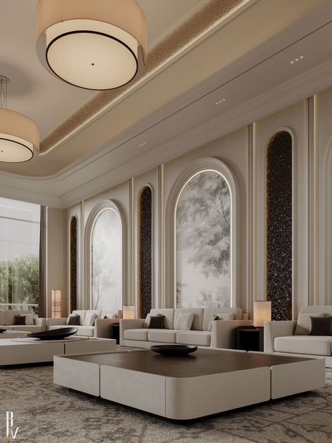 Exterior Restaurant, Reception Interior, Luxurious Exterior, Elegant Vibes, Architectural Design Studio, Classical Interior, Neoclassical Interior, Black And White Interior, Classic Interior Design