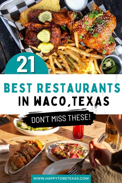 Great restaurants in Waco, Texas Amazing Restaurants, Texas Travel Guide, Texas Restaurant, Restaurants To Try, Texas Places, Texas Food, Texas Bbq, Travel Cheap, Magnolia Table