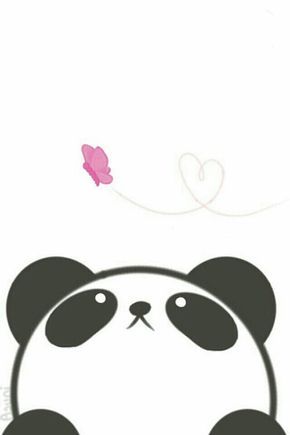 Imagen de panda, kawaii, and wallpaper Panda Background, Back To University, Texture Photoshop, Panda Drawing, Idee Cricut, Kawaii Panda, Cute Panda Wallpaper, Panda Art, Cartoon Panda