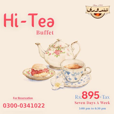 Tea Buffet, Hi Tea, All You Can, Food Lover, Design Ideas, How To Memorize Things, Yummy Food, Restaurant, Tea