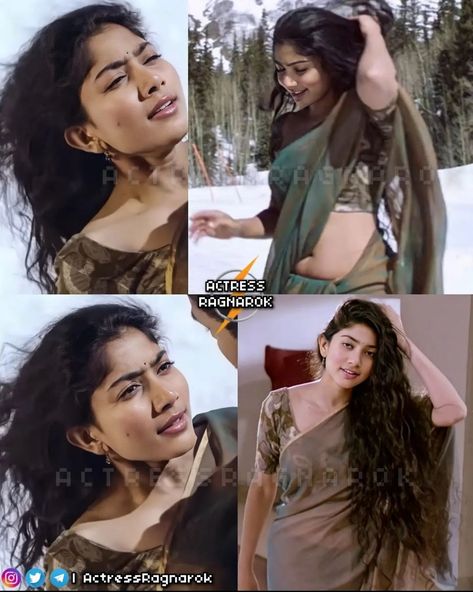 Sai Pallavi Navel, Sai Pallavi Hot Images, Actors Illustration, Katrina Kaif Photo, Sai Pallavi, Viking Necklace, Actors Images, Actress Pics, Alia Bhatt