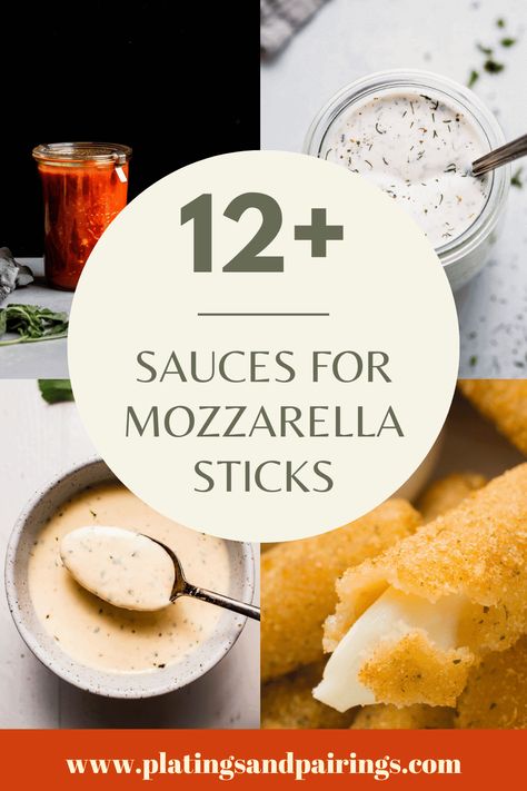 12+ BEST Dipping Sauces for Mozzarella Sticks Dip For Mozzarella Sticks, Cheese Stick Dipping Sauce, Mozzarella Stick Dipping Sauce, Dipping Sauce For Mozzarella Sticks, Mozzarella Sticks Dipping Sauce, Cheese Curd Dipping Sauce, Italian Dipping Sauce, Sauce For Mozzarella Sticks, Best Dipping Sauces