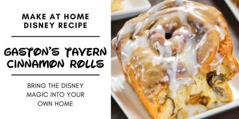 Giant Cinnamon Rolls, Disney Dishes, Disney Inspired Food, Home Inside, Breakfast Treats, Disney Food, Cinnamon Roll, Copycat Recipes, Magic Kingdom