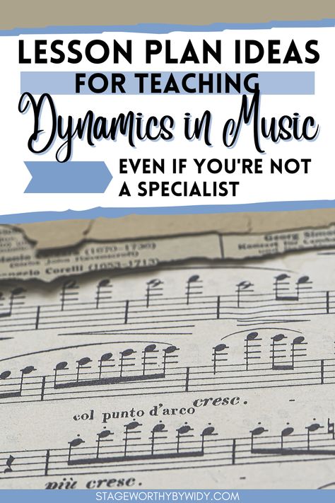 Do you want to teach your elementary music students about dynamics? Look no further than our simple lesson plan ideas in “How To Teach Dynamics In Music”. Through this comprehensive guide, you will not only learn concepts such as crescendo and decrescendo and dynamic levels such as piano and forte, but also get creative lesson plan ideas to ensure your students have a dynamic understanding of music. Dynamics In Music, Dynamics Music, Music Dynamics, Homeschool Music Lessons, Boomwhacker Music, Music Lesson Plan, Music Lesson Plans Elementary, Music Activity, Music Class Ideas