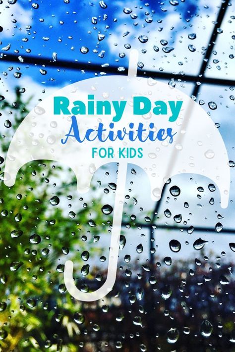 Looking for something to do on this rainy day? Check out these awesome and fun rainy day activities to do with your kids. Rainy Day Activities For Kids Elementary, Rain Activities For Kids, Rainy Activities, Activities For Rainy Days, Fun Rainy Day Activities, Learn Magic Tricks, Weather Activities For Kids, Parenting Activities, Rainy Day Activities For Kids