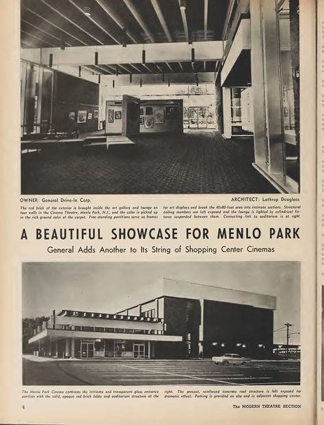 Menlo park cinema Menlo Park Mall, Union County, Menlo Park, Jersey Girl, Retro Pop, Red Bricks, Art Display, Fire Trucks, Old Pictures