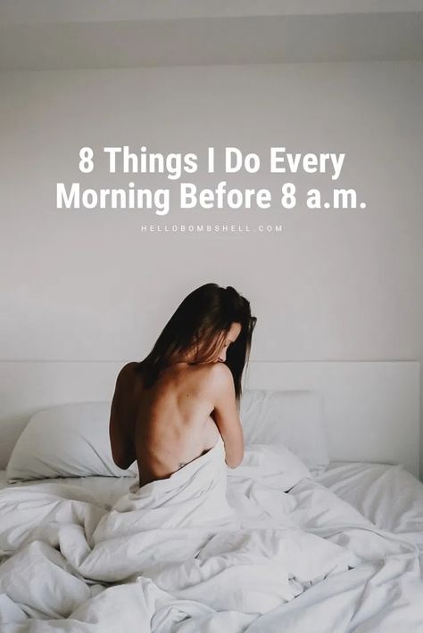 Best Morning Routine Ideas for Women. Perfect for moms, girl bosses, college students, bloggers, and entrepreneurs. Learn how to develop healthy habits, workout routine, self care routine and create your best life. Use this morning checklist and daily routine habits to be more productive with tips from successful people! These hacks will transform your morning ritual into a miracle morning. Use this morning checklist to practice self-care and improve your life. #morningroutine #lifehacks Morning Routine For Women, Moms Girl, Daily Morning Routine, Daily Routine Habits, Best Morning Routine, Morning Checklist, Morning Routine Ideas, Best Morning, Routine Ideas