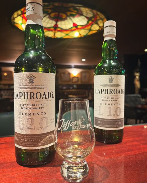 🚨 LAPHROAIG 🚨 We just opened Laphroaig Elements 2.0 and as well still have Laphroaig Elements 1.0 available as well. Please come by and try them both. . #laphroaig #laphroaigelements #laphroaigelements1 #laphroaigelements2 #whisky #tiffanysnewyorkbar #hongkong New York Bar, Scotch Whisky, Single Malt, Be Still, Drinks, On Instagram, Quick Saves, Instagram