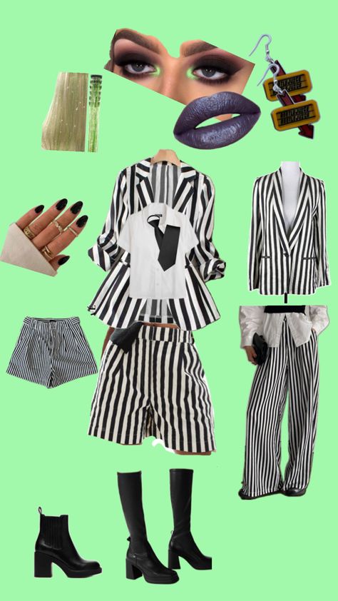 Beetlejuice Outfits, Beetlejuice Costume, Beetlejuice