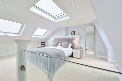 Extension Roof, Bedroom Loft Ideas, Loft Rooms, Loft Conversion Bedroom, Dormer Loft Conversion, Loft Windows, Design Ložnic, Modern Style Bedroom, Attic Conversion