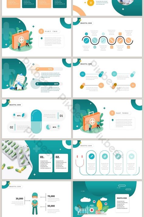 Summary Slide Design, Academic Presentation Design, Medical Ppt Template, Medical Presentation Design, Academic Design, Powerpoint Presentation Themes, Ppt Ideas, Desain Merek, Summary Template