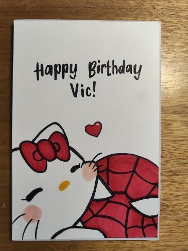 Spiderman Card For Boyfriend, Birthday Paintings For Boyfriend, Maker Drawing Ideas, Happy Birthday Card Ideas For Boyfriend, Birthday Painting Ideas For Boyfriend, Cute Birthday Card For Boyfriend, Bf Bday Card, Bf Birthday Card, Bday Card For Boyfriend