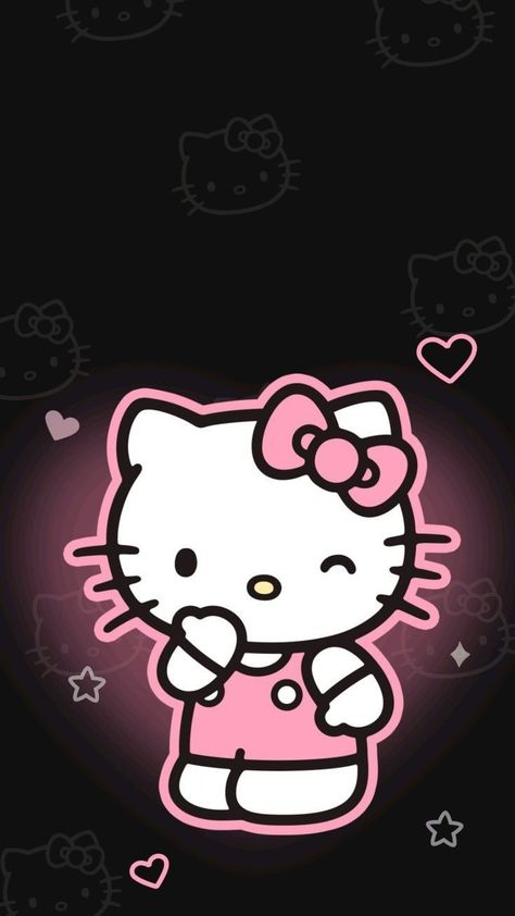 Pink Hello Kitty Wallpaper Iphone, Hello Kitty Wallpaper Hd, Pink Wallpaper Hello Kitty, Images Hello Kitty, Hello Kitty Printables, The Best Wallpapers, Hello Kitty Tattoos, Walpaper Hello Kitty, Hello Kitty Crafts