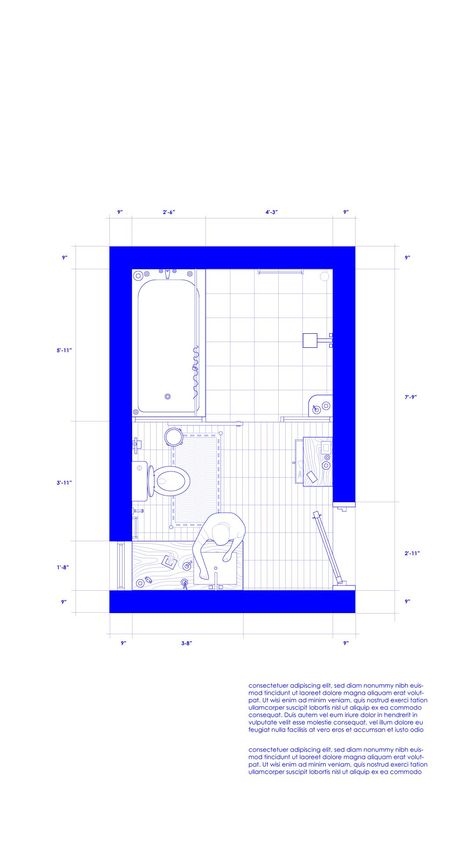 This is a part drawing of a residential space for a family of five. Representing master bathing space along the master bedroom. bathroom renovation ideas, bathroom layout design, bathroom layouts design, bathroom design, bathroom interior, bathroom organization, bathroom decoration, bathroom makeover, layout, small bathroom ideas, house layout, small bathroom layout, bathrooms, modern bathroom design, bathroom designs, layout design, bathroom interior design Plan Architecture Drawing, Renovation Ideas Bathroom, Bath Layout, Concept Board Architecture, Architecture Drawing Presentation, Architecture Portfolio Layout, Interior Floor Plan, Small Bathroom Layout, Bathroom Plan