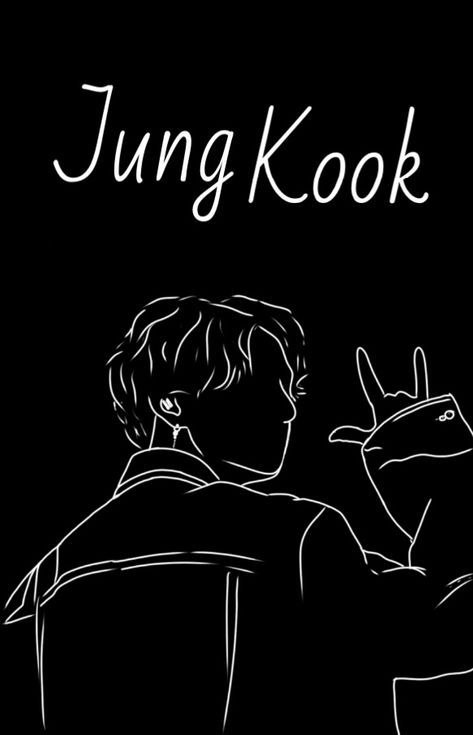 Jungkook Doodle Art, Bts Army Logo, Bts Jungkook Birthday, Lines Wallpaper, Pretty Backgrounds, Kpop Drawings, Canvas Painting Designs, Phone Wallpaper For Men, Cute Doodles Drawings