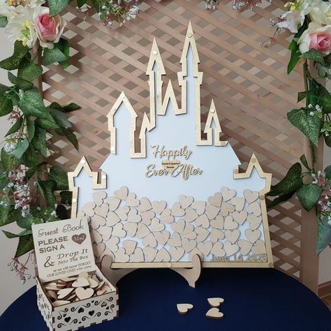 Wonderland Wedding Theme Wonderland Castle Guest Book Drop | Etsy Ukraine Wedding Drop Box Guest Book, Country Wedding Guest Book, Wonderland Wedding Theme, Drop Box Guest Book, Baby Guest Book, Tema Disney, Personalised Guest Book, Personalized Wedding Guest Book, Wedding Guest Books