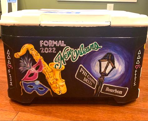 Frat Cooler New Orleans, Formal Cooler Ideas Nola, New Orleans Cooler Formal, New Orleans Formal Cooler, Frat Coolers Formal Nola, New Orleans Frat Cooler, Frat Coolers Nola, New Orleans Cooler, Nola Cooler Formal