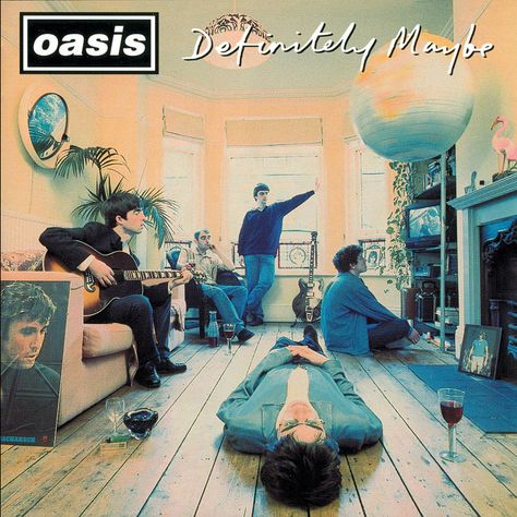 Oasis Definitely Maybe, Oasis Album, Hounds Of Love, Definitely Maybe, Oasis Band, The Velvet Underground, Iconic Artwork, Married With Children, Noel Gallagher