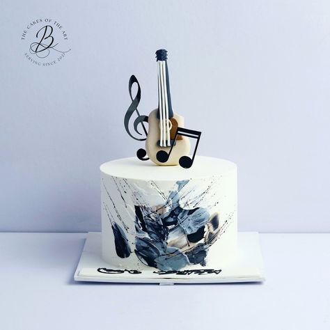 "Unleash the rockstar in you with Borsalle's Guitar Theme Cake! Elevate your celebration with this masterpiece. Order now for a slice of happiness!" DMs/Call 01322-555996 #cakeindhaka #cakedecorating #cakelover #cakedesign Guitar Theme Cake, Music Themed Cakes, Cheesecake Wedding Cake, Anniversary Cake Designs, Guitar Cake, Rock Cake, Spiderman Cake, Delicious Cake Recipes, Themed Birthday Cakes