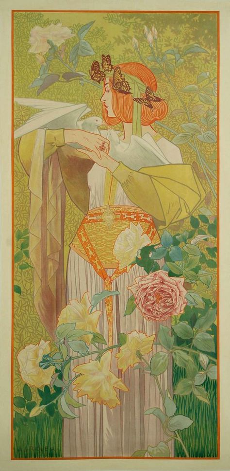 Blitz Design, Motifs Art Nouveau, Mucha Art, Art Nouveau Illustration, Art Nouveau Poster, Spanish Art, Art Nouveau Design, Alphonse Mucha, A4 Poster