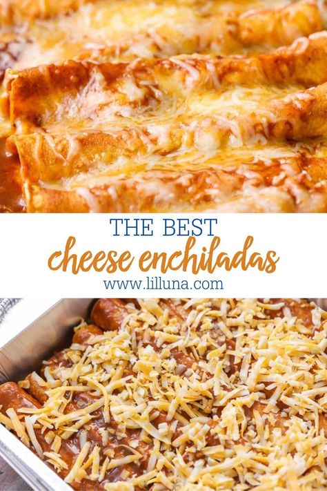 Restaurant-Style Red Cheese Enchiladas are an old family favorite recipe that is simply the best!! They are cheesy, saucy, and so yummy. #redcheeseenchiladas #enchiladas #mexicanfood #dinner Red Cheese Enchiladas, Cheese Enchiladas Recipe, Easy Cheese Enchiladas, Secret Sauce Recipe, Cheese Enchiladas, Enchiladas Recipe, Chicken Enchilada Recipe, Tex Mex Recipes, Secret Sauce